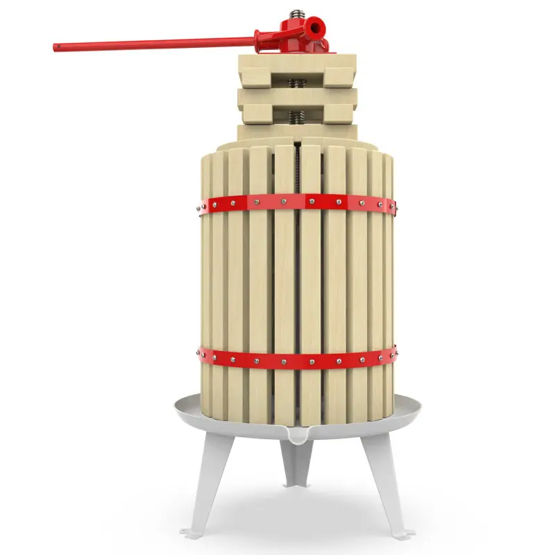 18L (4.75Gallon)Fruit & Wine Wooden Press