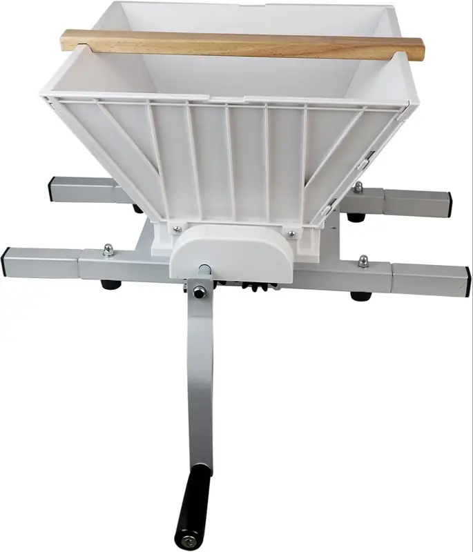 7L Manual Apple Crusher With Plastic Hooper