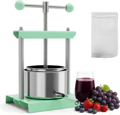 3L(0.8 Gallon)Metal Fruit Press