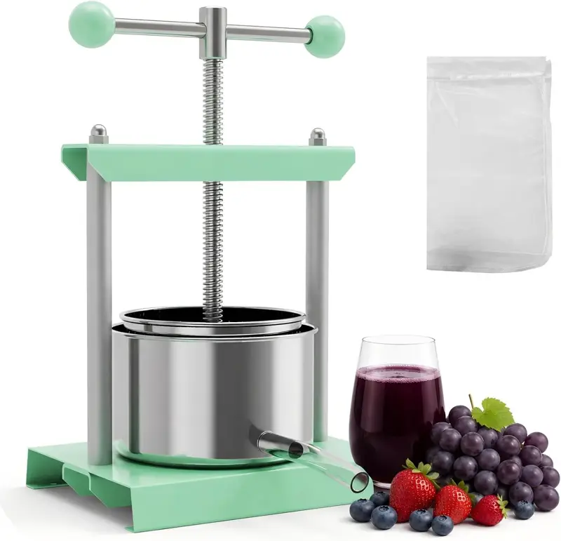 3L(0.8 Gallon)Metal Fruit Press
